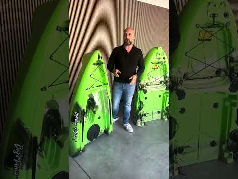 KAYAK A PEDALI DIVISIBILE IN 2 CON PINNE BIG MAMA START S300 colore ORANGE