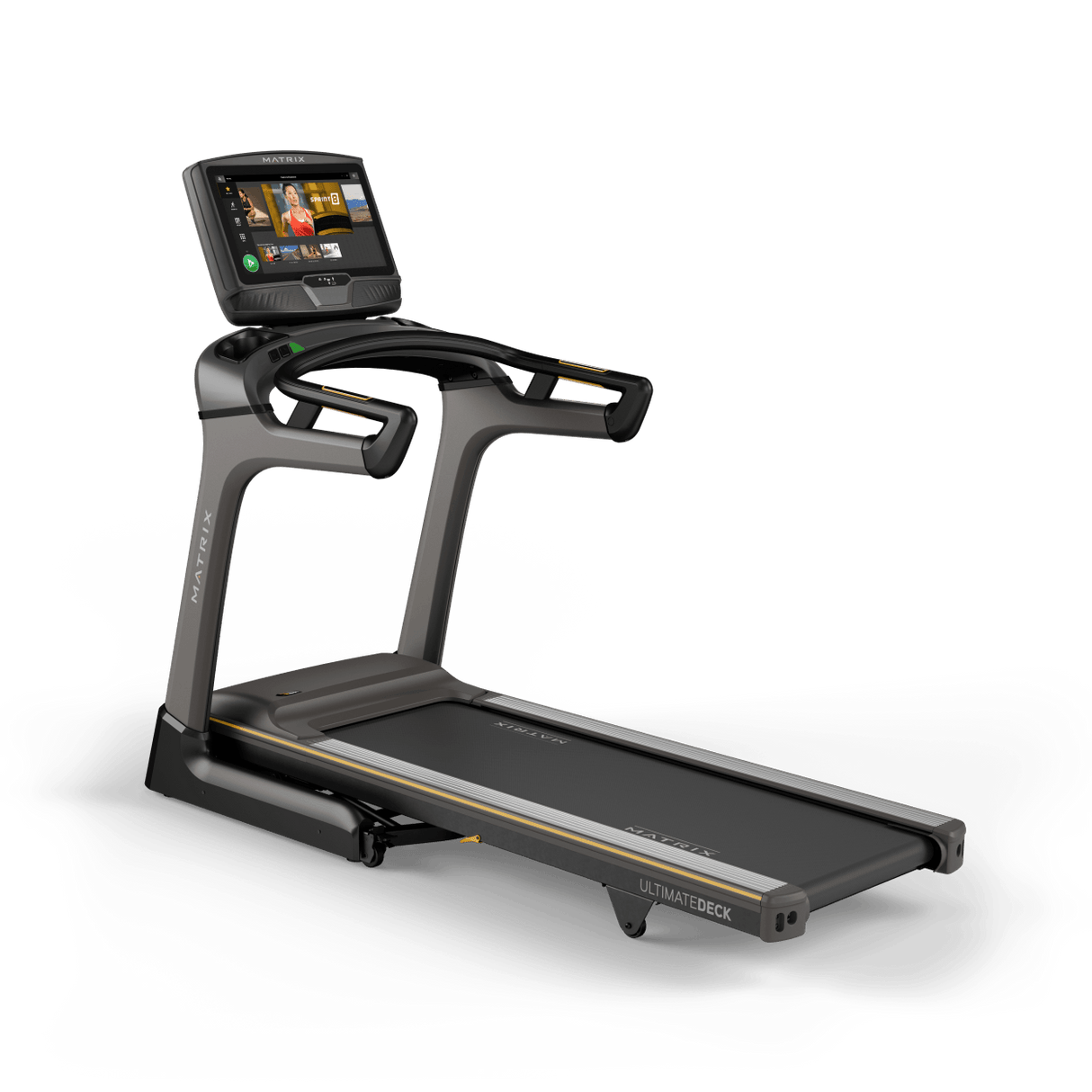 TF50 CON CONSOLE XUR FOLDING TREADMILL - TAPIS ROULANT- LINEA MATRIX - SALVASPAZIO - PIEGHEVOLE