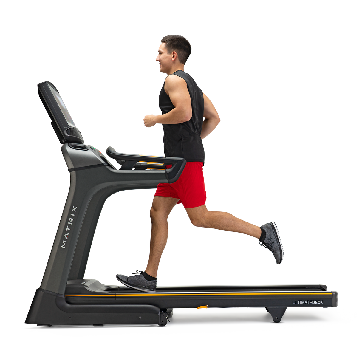 TF50 CON CONSOLE XUR FOLDING TREADMILL - TAPIS ROULANT- LINEA MATRIX - SALVASPAZIO - PIEGHEVOLE