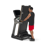 TF50 CON CONSOLE XUR FOLDING TREADMILL - TAPIS ROULANT- LINEA MATRIX - SALVASPAZIO - PIEGHEVOLE