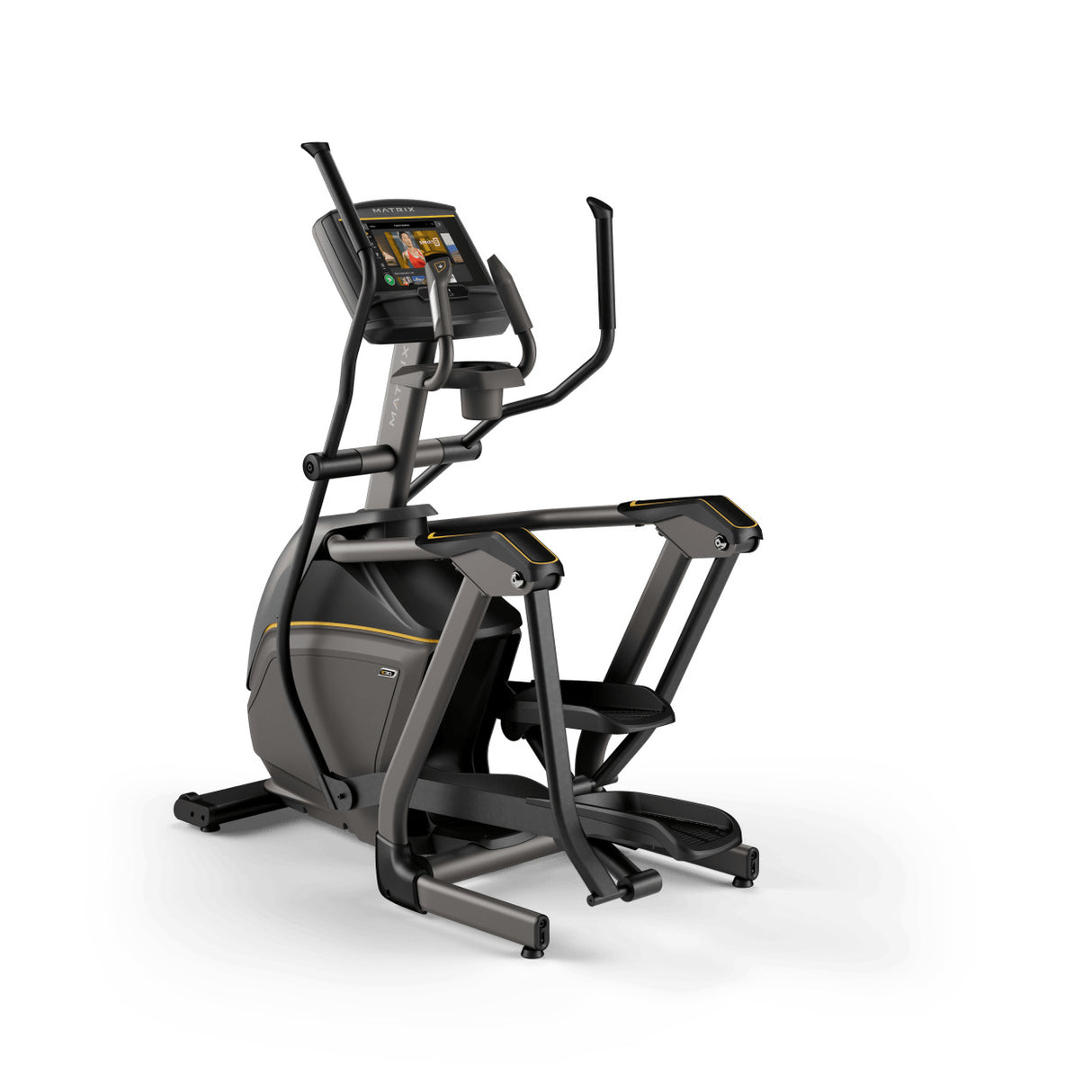 RECUMBENT BIKE R30 CON CONSOLE XER, professionale, con accesso facilitato, stabile e versatile. La nostra bike R30 include le esclusive tecnologie Dual Form Frame e Comfort Arc Seat. Linea Matrix.