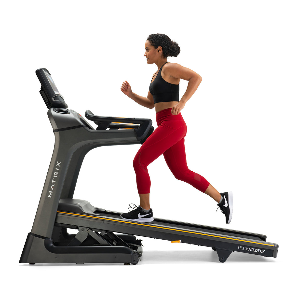 TF30 CON CONSOLE XER FOLDING TREADMILL - TAPIS ROULANT LINEA MATRIX - SALVASPAZIO - PIEGHEVOLE