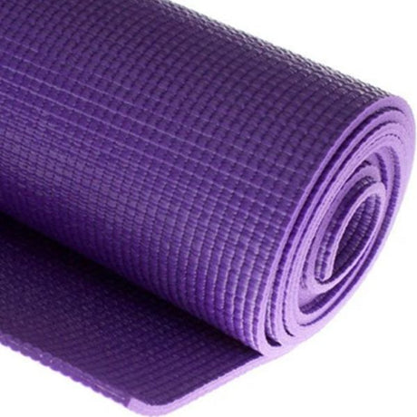 Materassino per Yoga con Superficie Antiscivolo Viola COD.MAT-174 Linea Toorx - TIMESPORT24