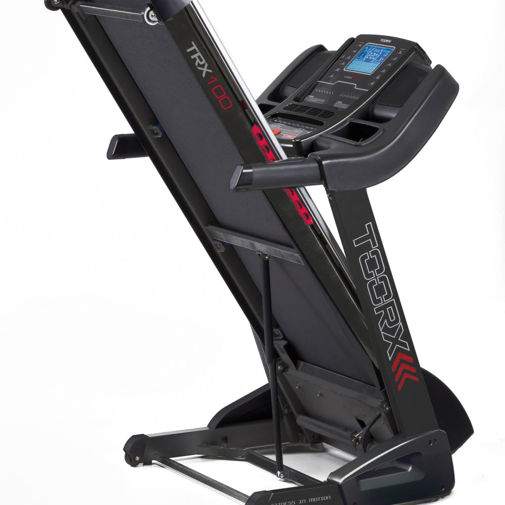 Tapis Roulant Trx-100 3.0 Motore Ac Toorx Inclinazione Elettrica Fascia Cardio Toorx Inclusa - App Ready 3.0 Compatibile Con Iconsole+ Kinomap + Zwift - Velocità 1,0 - 22,0 Km/h Peso utente 1 - TIMESPORT24