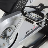 Gym Bike SRX-90 Ricevitore Wireless e Fascia Cardio Inclusa Linea Toorx Trasmissione; a cinghia Volano; peso 24 kg Peso massimo utilizzatore; 140 kg bike da spinning - TIMESPORT24