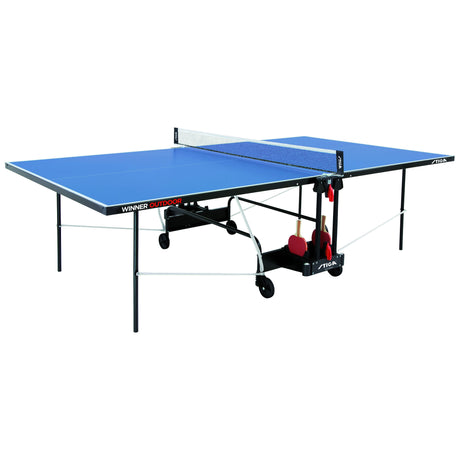 Tavolo Ping Pong Winner Outdoor cod.C-7169-00 Stiga con 4 Racchette e 18 Palline In Omaggio - TIMESPORT24