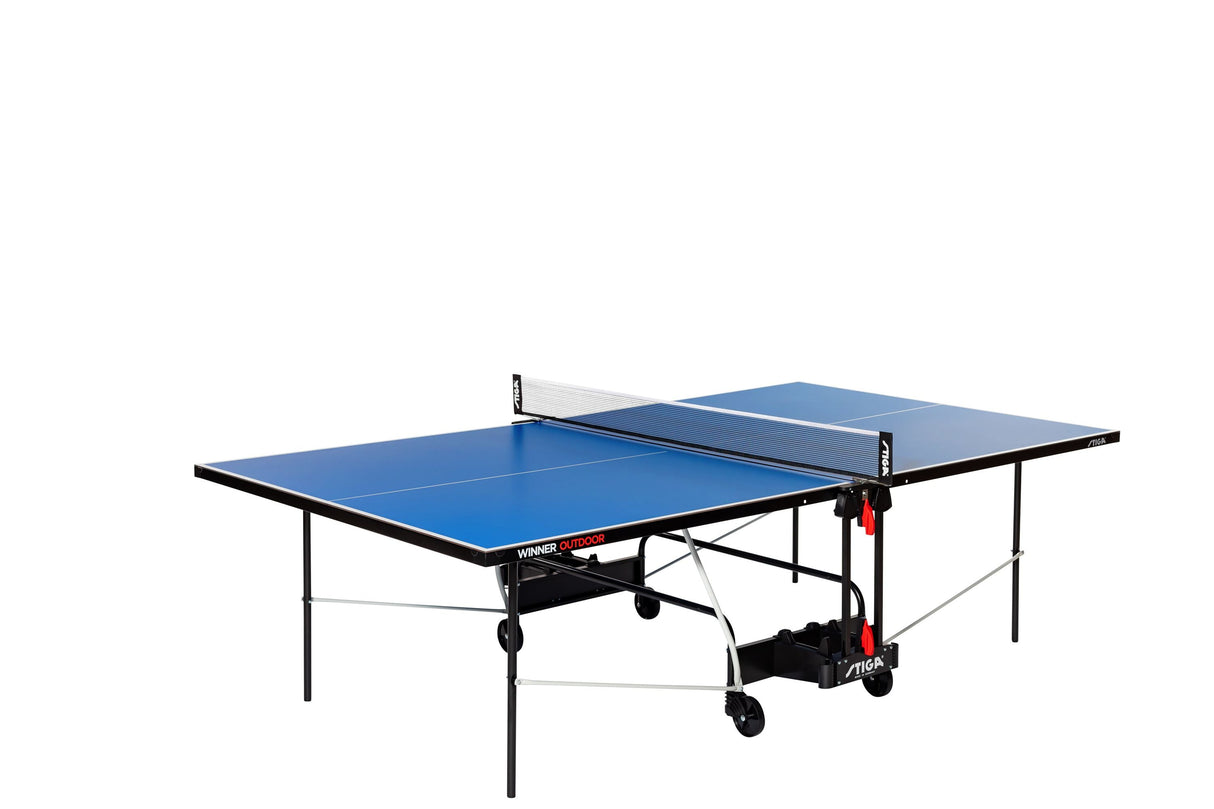 Tavolo Ping Pong Winner Outdoor cod.C-7169-00 Stiga con 4 Racchette e 18 Palline In Omaggio - TIMESPORT24