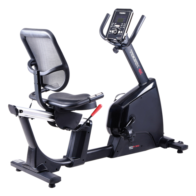 Brx-r300 Hrc Cyclette Recumbent Elettromagnetica Toorx Linea Chrono Line Con Ricevitore Wireless Iconsole+app Compatibile Zwift - Volano 14 Kg - Peso Utente 150 Kg - Brx R300 Gym Bike Bici da - TIMESPORT24