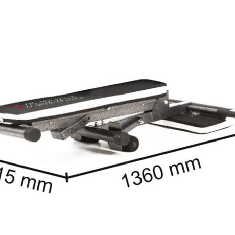 Panca per Hyperextension con Panca Piana e Inclinabile Multiuso WBX-40 MULTI FIT Richiudibile Linea Toorx - TIMESPORT24