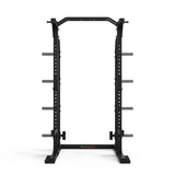 WLX-3400 Half Rack con 8 Barre in Acciaio per Elastici e Traliccio Multipresa Superiore Linea Toorx Professional - TIMESPORT24