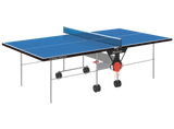 Tavolo Ping Pong Training Outdoor Blu COD.C-113E Garlando con 4 Racchette e 18 Palline In Omaggio - TIMESPORT24