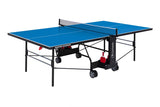 Tavolo Ping Pong Master Outdoor Blu COD.C-373E Garlando con 4 Racchette Thunder e 18 Palline In Omaggio - TIMESPORT24