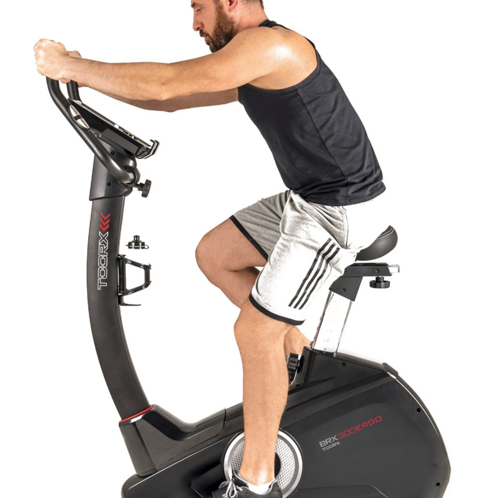 Brx-300ergo Cyclette Ergometro Con Ricevitore Wireless + Iconsole+app Compatibile Zwift - Volano 16 Kg - Peso Max Utente 150 Kg Toorx Fitness cod. BRX-300ERGO - TIMESPORT24