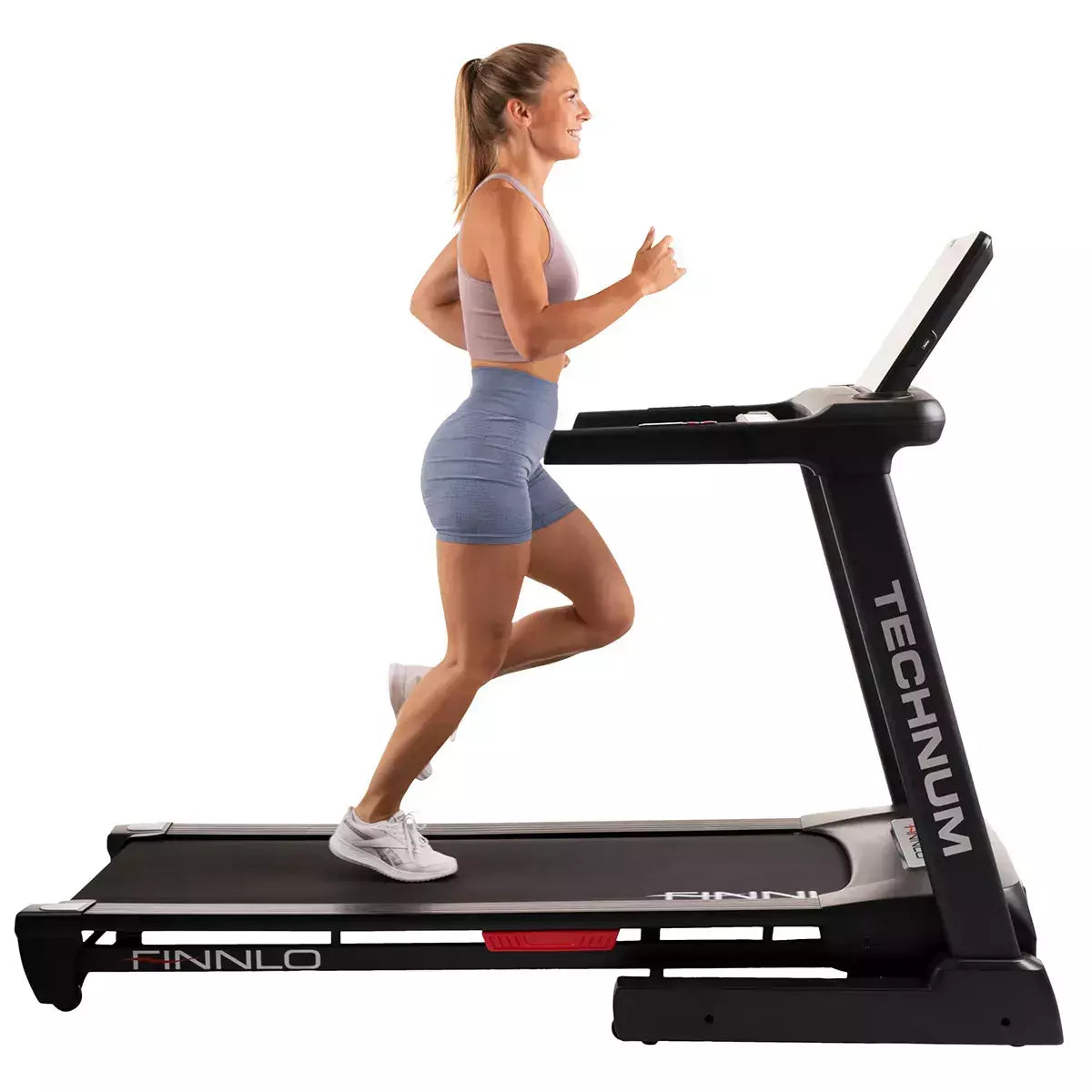 Tapis Roulant Technum V Tecno 5.0 Treadmill Linea FINNLO by Hammer Velocità di allenamento fino a 20 km/h Utente 150 Kg. Piano Corsa 150 x 51 cm Inclinazione Elettrica cod. 3501 Tappeto Elett - TIMESPORT24