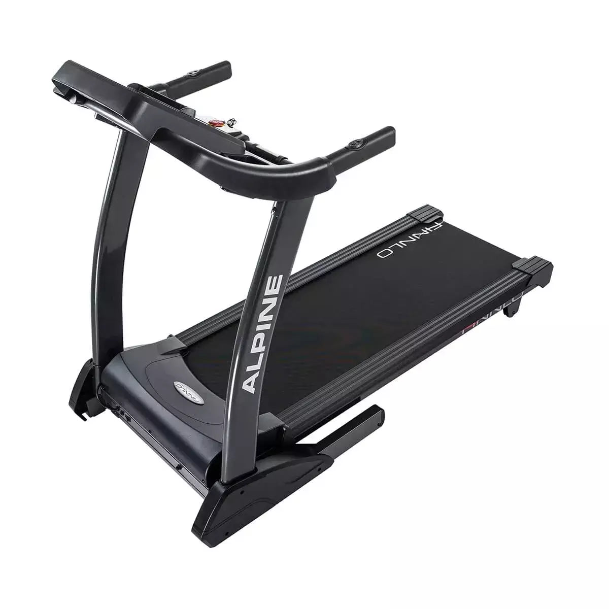 Tapis Roulant Alpine BT Treadmill Linea FINNLO by Hammer Velocità di allenamento fino a 20 km/h Utente 150 Kg. Piano Corsa 142 x 50 cm Inclinazione Elettrica cod. 3511 Tappeto Elettrico Pales - TIMESPORT24