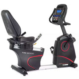 RB 8000 Horizontal Recumbent Exercise Bike with Ergometer FINNLO Line Maximum Inspire Fitness Gym Bike Room Bike max. user weight 150 kg cod. 3572 