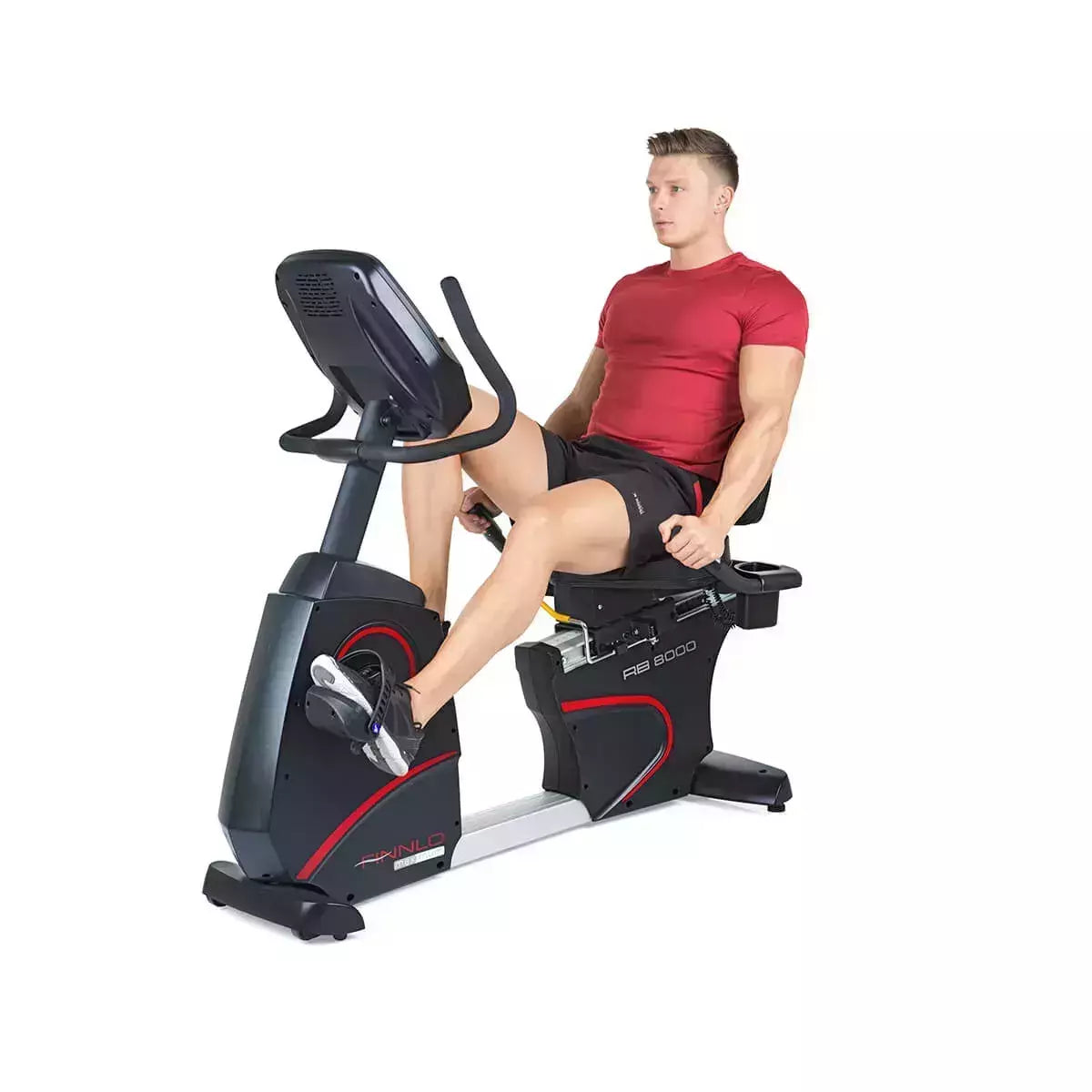 Cyclette RB 8000 Recumbent Orizzontale con Ergometro Linea FINNLO Maximum Inspire Fitness Gym Bike Bici da Camera max. peso utilizzatore 150 kg cod. 3572