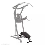 Panca Mini per Addominali Mini Crunch Bench compatibile con Stazione Multifunzione Palestra Vertical Knee Fitness Linea FINNLO Maximum Inspire cod. 3653 - TIMESPORT24