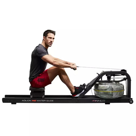 Vogatore Aquon Water Glide Linea FINNLO by Hammer Rowing Rematore Resistenza ad Acqua Richiudibile Salvaspazio cod. 3709 - TIMESPORT24