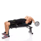 Panca Inclinabile Bio Force Power Bench Linea Hammer cod. 3817 dim. 120 x 49 x 106 cm Carico massimo 250 kg - TIMESPORT24