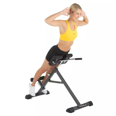 Panca Allenamento Tricon Training Station Palestra Peso Max Utente 130 Kg. FINNLO by Hammer Richiudibile Salvaspazio cod. 3868 - TIMESPORT24
