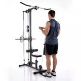 Stazione Multifunzione Multi-Lat Tower Linea Hammer cod. 3877 dim. 141 x 120 x 212 cm - TIMESPORT24