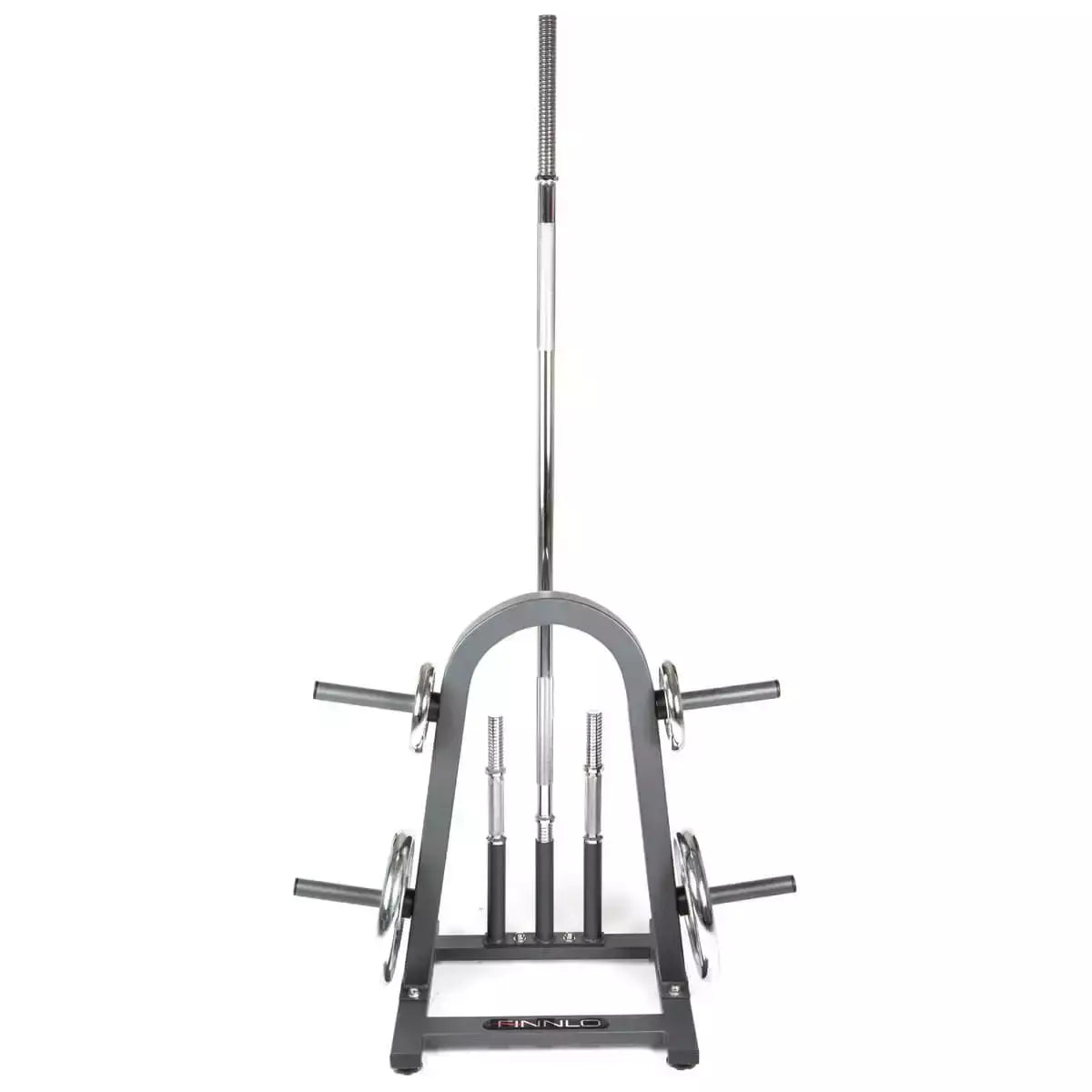 Rastrelliera Rack Porta Pesi Dischi Manubri Bilancieri Accessorio per Palestra fino a 160 Kg diam. 30 mm Linea FINNLO by Hammer cod. 3917 - TIMESPORT24