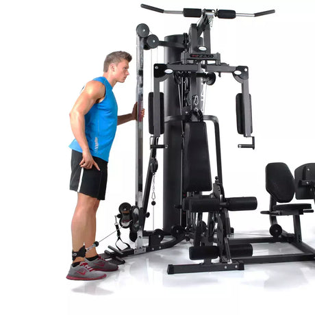 Autark 2500 Stazione Multifunzione Finnlo By Hammer Cod.3945 Pacco Pesi 80 Kg Con Possibilità Di Aumentare Di 20 Kg - Dimensioni 165 X 220 X 215 Cm Con Leg Press - TIMESPORT24