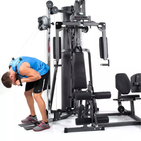 Autark 2500 Stazione Multifunzione Finnlo By Hammer Cod.3945 Pacco Pesi 80 Kg Con Possibilità Di Aumentare Di 20 Kg - Dimensioni 165 X 220 X 215 Cm Con Leg Press - TIMESPORT24