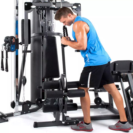 Autark 2500 Stazione Multifunzione Finnlo By Hammer Cod.3945 Pacco Pesi 80 Kg Con Possibilità Di Aumentare Di 20 Kg - Dimensioni 165 X 220 X 215 Cm Con Leg Press - TIMESPORT24