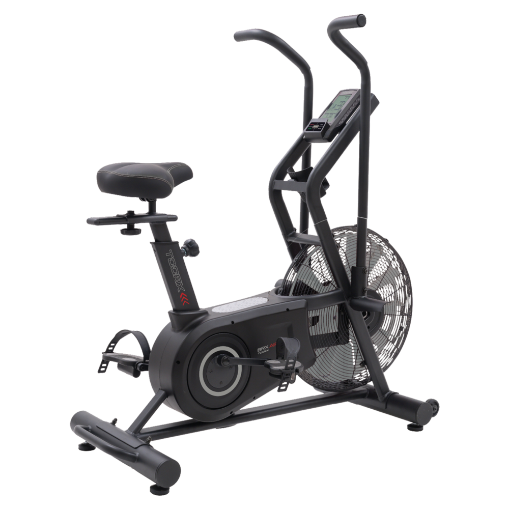 Brx-air300 - Air Bike Toorx - Cyclette- Peso Max Utente 135 Kg - Resistenza Ad Aria - Con Ricevitore Wireless Gym Bike - TIMESPORT24