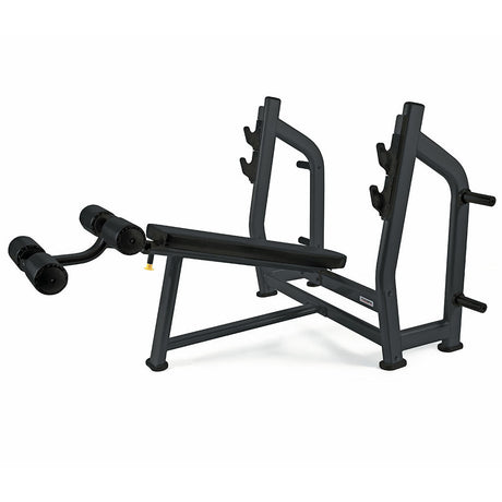 Panca Declinata Olympic WBX b3600 LINEA TOORX STRENGTH PROFESSIONALE Colore Nero - TIMESPORT24