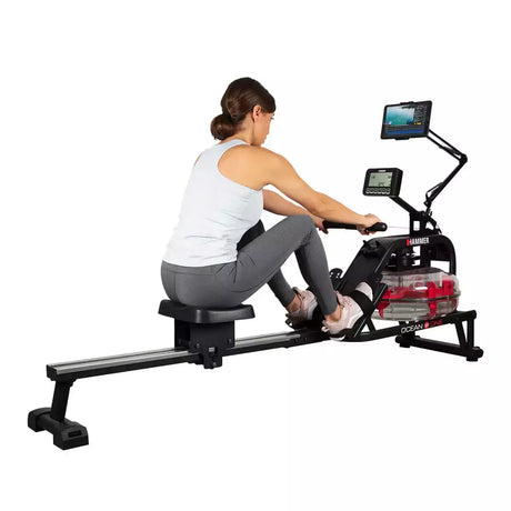 Vogatore Ocean One Linea Hammer Rowing Rematore Resistenza ad Acqua Richiudibile Salvaspazio cod. 4531 - TIMESPORT24