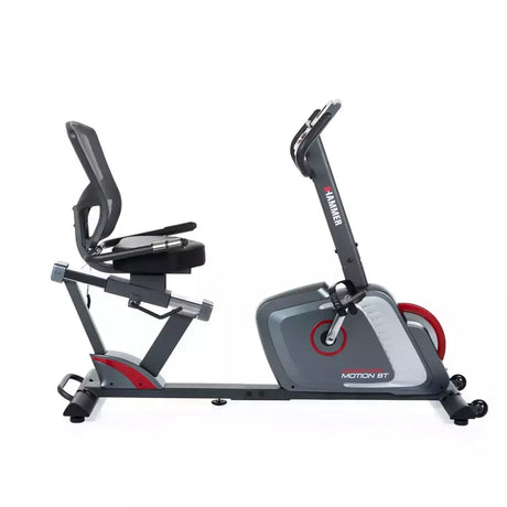 Cyclette Comfort Motion BT con Ergometro Linea Hammer Fitness Gym Bike Bici da Camera Peso massimo utente: 130 kg cod. 4858 - TIMESPORT24