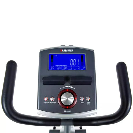 Cyclette Comfort Motion BT con Ergometro Linea Hammer Fitness Gym Bike Bici da Camera Peso massimo utente: 130 kg cod. 4858 - TIMESPORT24