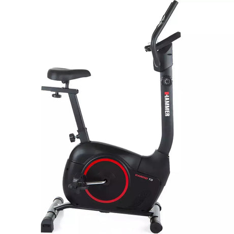 Cyclette Cardio T3 Linea Hammer Fitness Gym Bike Bici da Camera Peso massimo utente: 110 kg cod. 4860 - TIMESPORT24