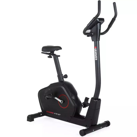 Cyclette Cardio XT6 BT con Ergometro Linea Hammer Fitness Gym Bike Bici da Camera Peso massimo utente: 130 kg cod. 4862 - TIMESPORT24
