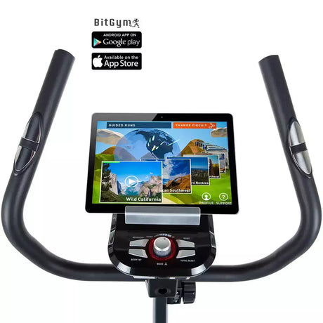 Cyclette Cardio XT6 BT con Ergometro Linea Hammer Fitness Gym Bike Bici da Camera Peso massimo utente: 130 kg cod. 4862 - TIMESPORT24
