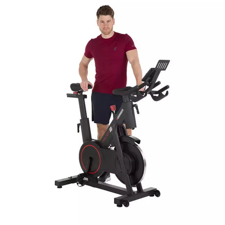 Gym Bike Racer S Volano 20 Kg Peso Max Utente 150 kg. Linea Hammer cod. 4864 compatibile con App Kinomap - TIMESPORT24