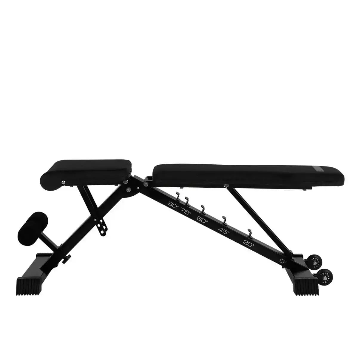 Panca Piana Inclinabile/Reclinabile Folding Bench Force 2.0 Palestra Peso Max Utente 200 Kg. Richiudibile Salvaspazio Linea Hammer cod. 5200