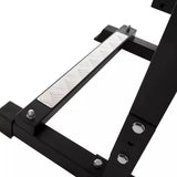 Panca Piana Inclinabile/Reclinabile Folding Bench and Barbell Rack Force 4.0 Multifunzione Palestra Peso Max Utente 180 Kg. Richiudibile Salvaspazio Linea Hammer cod. 5202