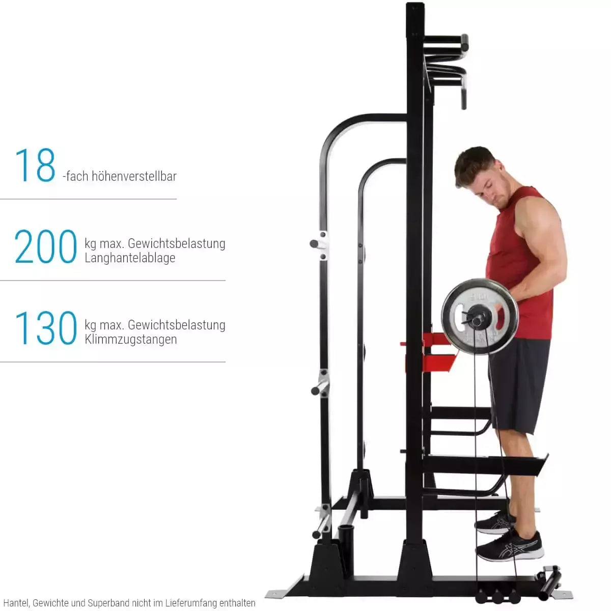 Stazione Multifunzione Barbell Rack Core 4.0 Hammer Cod.5204 - TIMESPORT24