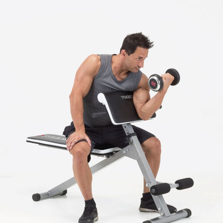 Panca per Hyperextension con Panca Piana e Inclinabile Multiuso WBX-40 MULTI FIT Richiudibile Linea Toorx - TIMESPORT24