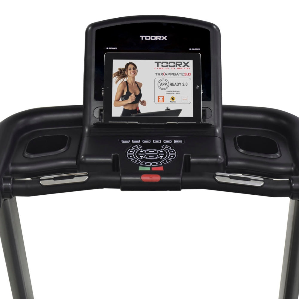 Tapis Roulant Toorx Voyager Plus Hrc Toorx Tapis Roulant Con Inclinazione Elettrica + Fascia Cardio - Peso Max Utente 120 Kg Piano Corsa 141 X 48 Cm - Velocità 20 Km/h Con App Ready 3.0 Compa - TIMESPORT24