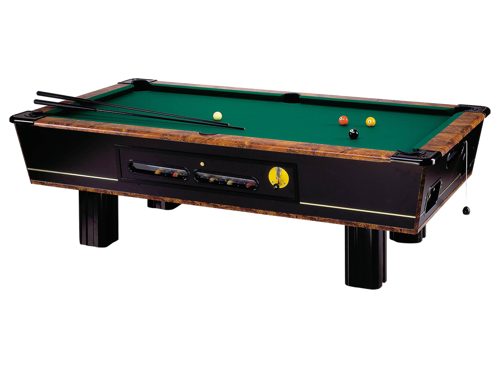 Consul 7 Biliardo Garlando Campo Gioco: Cm 200 X 100 Da Bar Con Gettoniera Carambola Tavolo Pool cod. CONS7BPGM