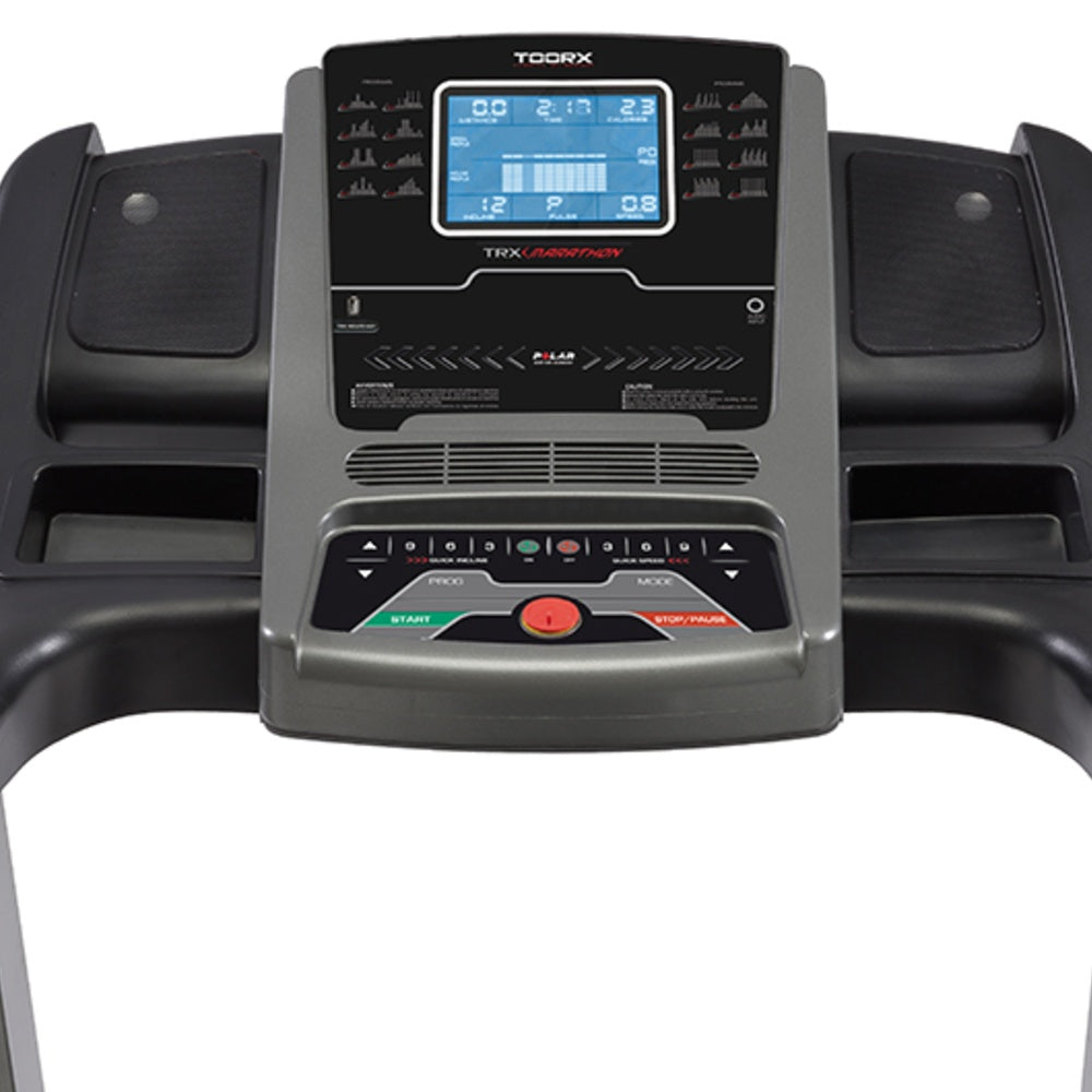 Tapis Roulant Trx-marathon 3.0 Tapis Roulant Con Inclinazione Elettrica Fascia Cardio Toorx Inclusa - App Ready 3.0 Compatibile Con Iconsole + Kinomap + Zwift - Peso Max Utente 140 Kg - TIMESPORT24