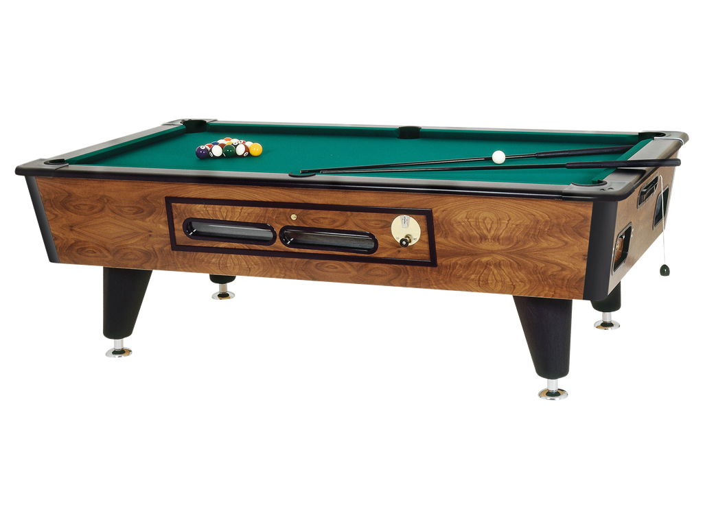 Ambassador 8 Billiards with coin acceptor Garlando Playing field: 220 x 110 cm Carambola Pool table cod. AMB8BPGM 