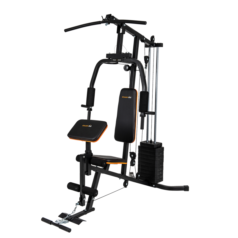 Stazione Multifunzione MSK-500 Pacco Pesi 45 kg Linea Everfit - TIMESPORT24