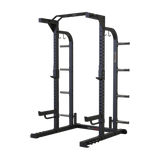 WLX-3400 Half Rack con 8 Barre in Acciaio per Elastici e Traliccio Multipresa Superiore Linea Toorx Professional - TIMESPORT24