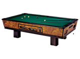 King 9 Senza Sollevatore Piano Gioco cm 254 x 127 Biliardo Da Bar Con Gettoniera Garlando Tavolo Pool cod. KING9BLGM